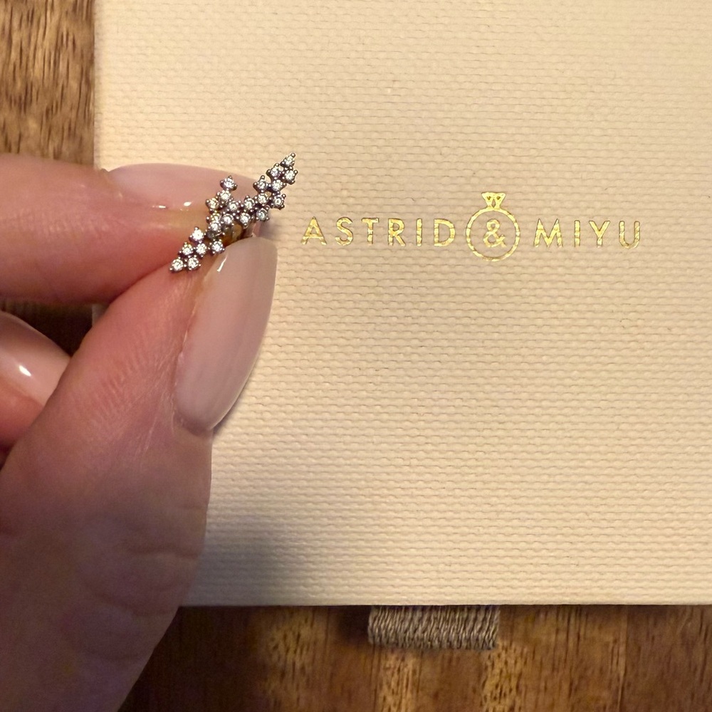 Astrid & Miyu Gold Stud Earrings